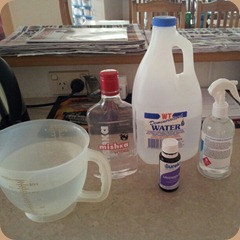 Homemade Ironing Spray