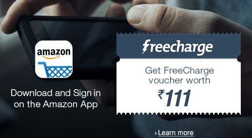 GET Rs. 111 CASHBACK offer by Amazon Appiness Day