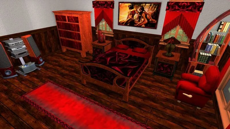 The Sims 2 Bedroom