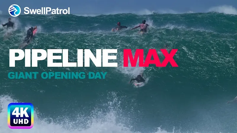 Surfing Pipeline Massive Opening Day Swell 2023 | EPIC PIPELINE MAX XII | DAY 12