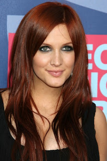 Auburn brown hair color