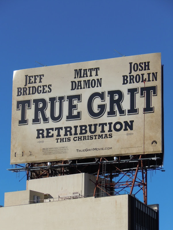 true blood billboard. True Grit movie illboard