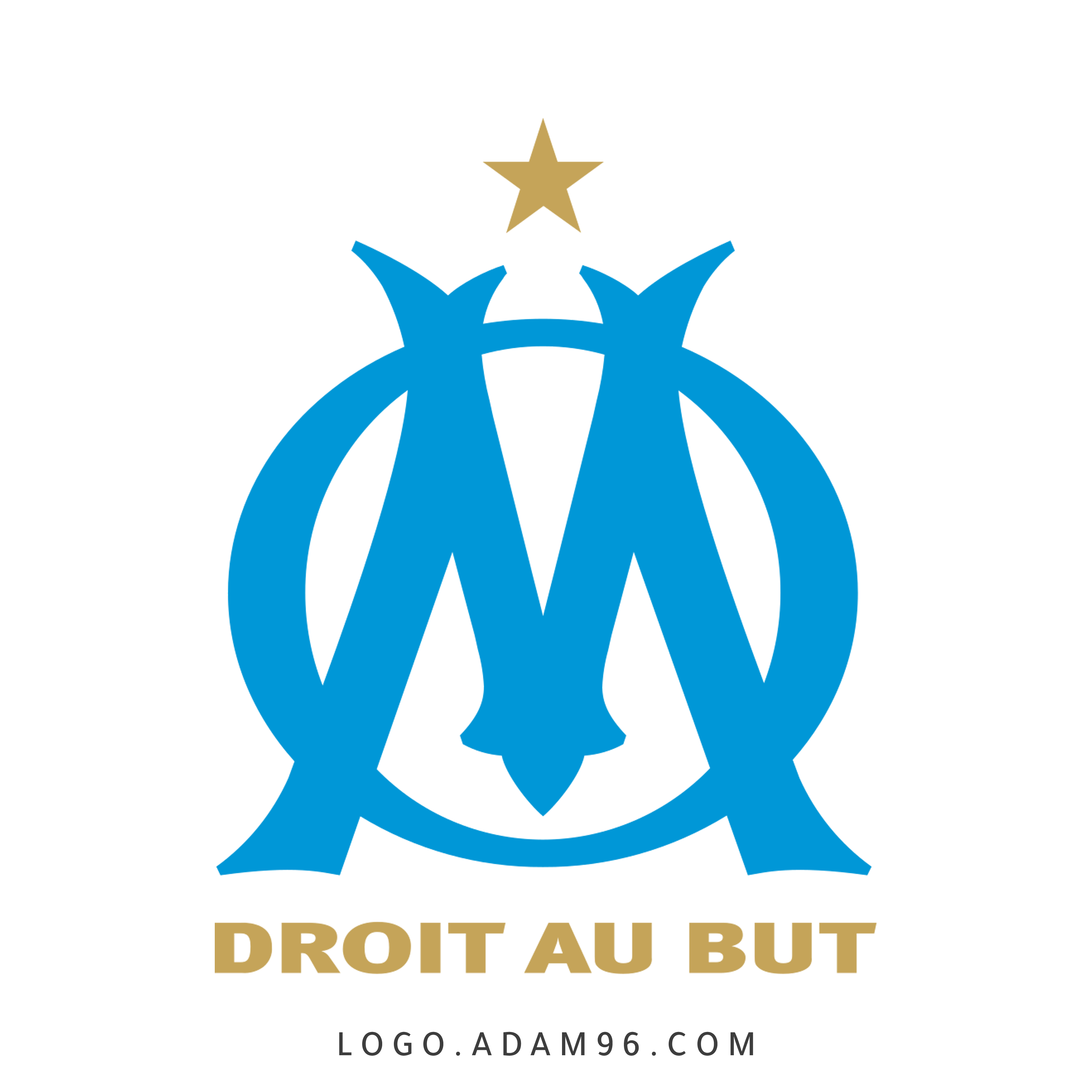 تحميل شعار نادي كرة القدم مارسيليا Logo Marseille PNG