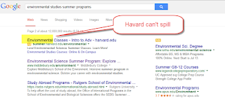 AdWords and Details: Harvard Can't Spell