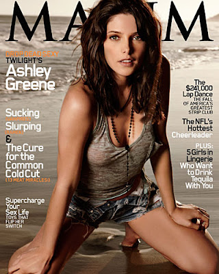 ashley greene maxim pics. Vampire sexy Ashley Greene