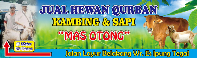 Contoh Desain Banner atau Spanduk Idul Adha