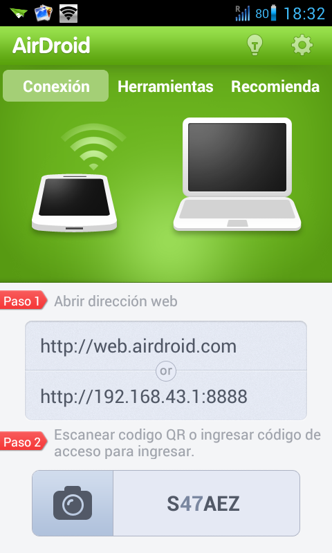 La Web Del Yuyo: conectar un móvil Android al Ordenador con Airdroid. (sin cables)