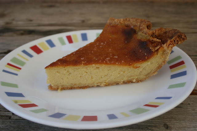 Maple Bourbon Buttermilk Pie