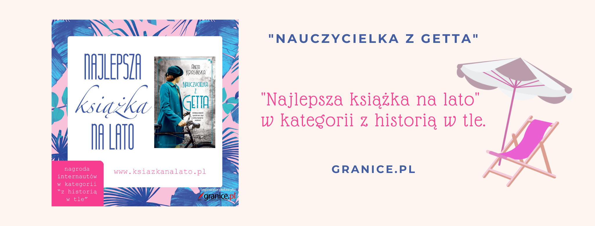 "Nauczycielka z getta" z tytułem "Najlepszej książki na lato"