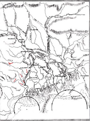 Map of Major Rennell (Part)