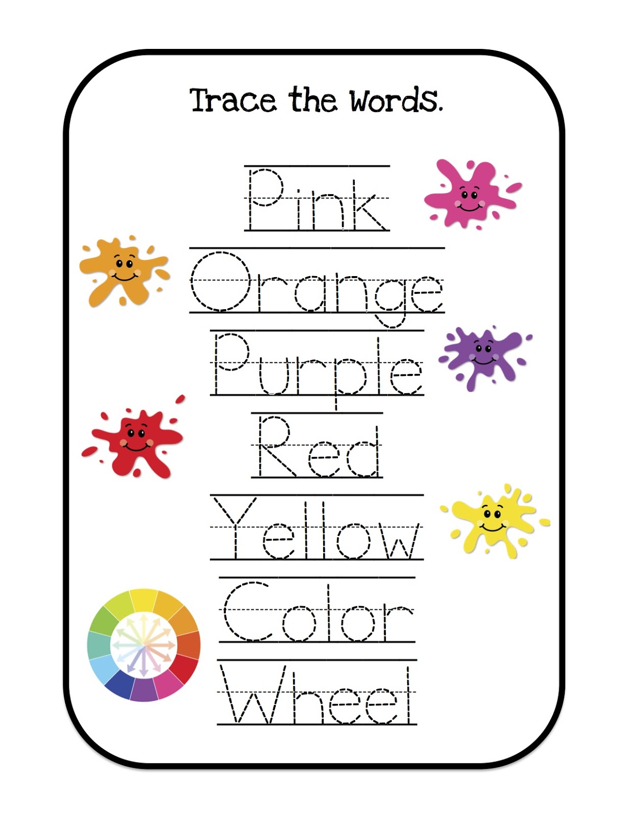 Download Learning Colors Printable ~ Preschool Printables