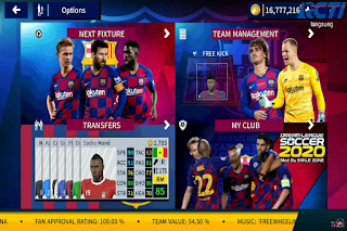 DLS 2020 Mod Full Transfer Skuad FC Barcelona 2020 2021
