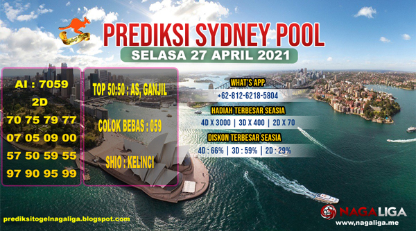 PREDIKSI SYDNEY  SELASA 27 APRIL 2021