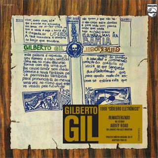 Gilberto Gil “Gilberto Gil (aka Cérebro Eletrônico) ” 1969 Brazil Psych Rock,Samba Rock, Experimental,Tropicalia,MPB