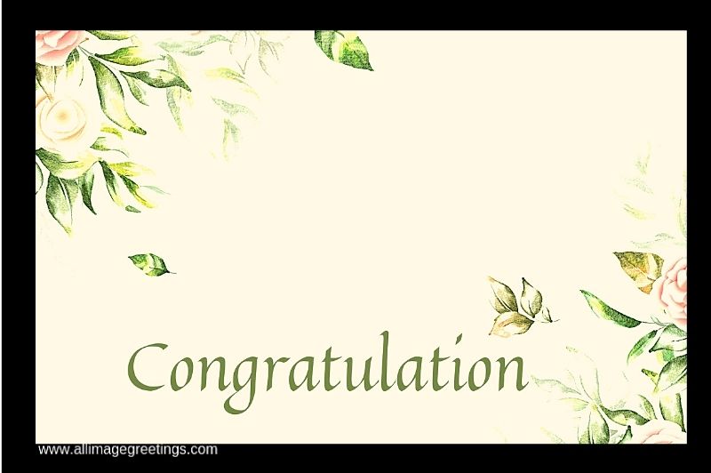 congratulations message