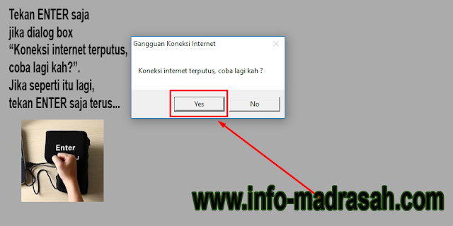 Mengatasi Koneksi Internet Terputus Pada Aplikasi SIBOS PINTAR Mengatasi Koneksi Internet Terputus Pada Aplikasi SIBOS PINTAR