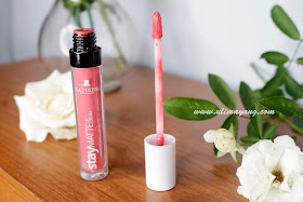 review-lipstick-lokal-bagus-latulip-cosmetiques-stay-mattte-lip-cream-no-03-harga-murah-discount-pigmented