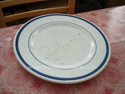 empty plate