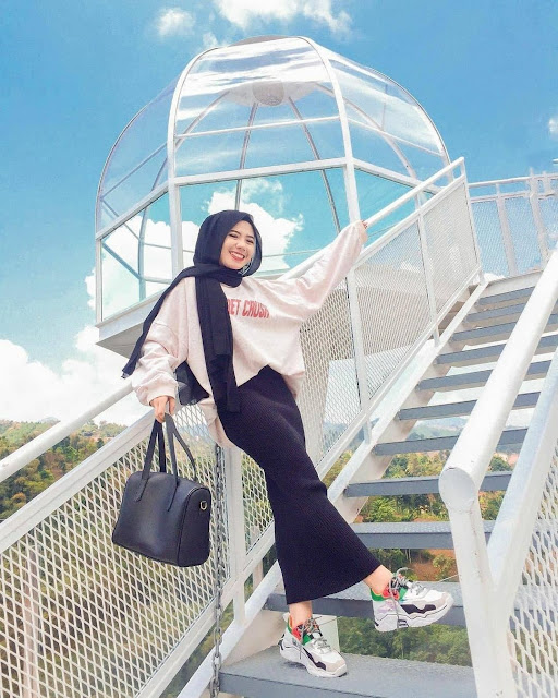 ide inspirasi ootd hijabers pakai rok