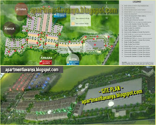 Master Plan Rumah Lavanya Hills Residences Cinere