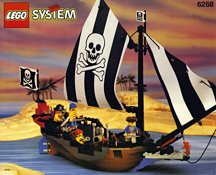 LEGO PIRATI NAVE Dei Pirati Vela per Il Set 6243 Solo Vela EUR 40,66 -  PicClick IT