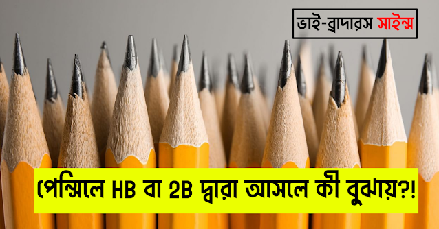 পেন্সিলে HB বা 2B এর মানে কী?!