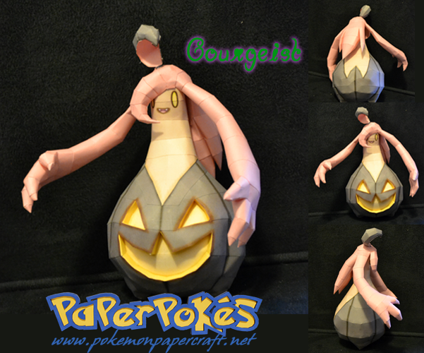 Gourgeist Paper Model