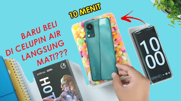 5 Pilihan HP Anti Air Terbaik dari Infinix dan Vivo untuk Aktivitas Outdoor