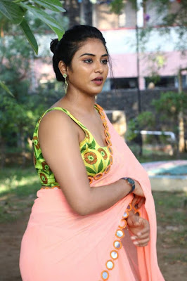 Actress Indhuja Latest Photos & Images in Saree