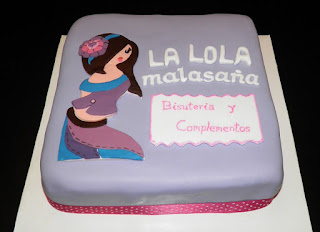 Tarta Fondant La Lola Malasaña