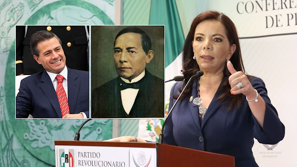 Secretaria Del (PRI) Asegura Que Enrique Peña Nieto Es La Viva Imagen De Benito Juárez.