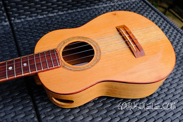 NFC Ukuleles Cedar Tenor body