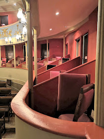 Dress circle boxes from the stage  Theatre Royal, Bury St Edmunds