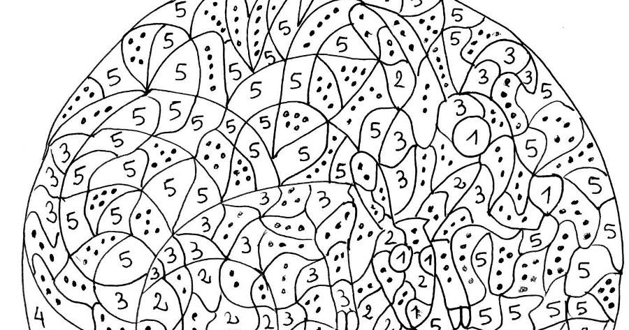 coloriage magique maternelle un