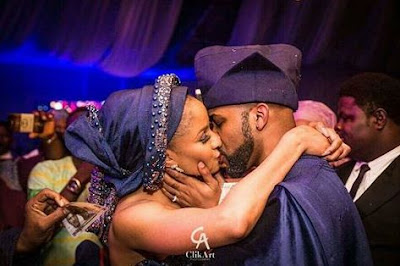 👉 Update: Banky W And Adesua Etomi Passionately Kissed At Their Traditional Wedding (Photos)