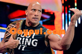 Foto the rock wwe