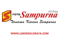 Loker Teknisi dan Cleaning Service Sampurna Digital Printing Solo