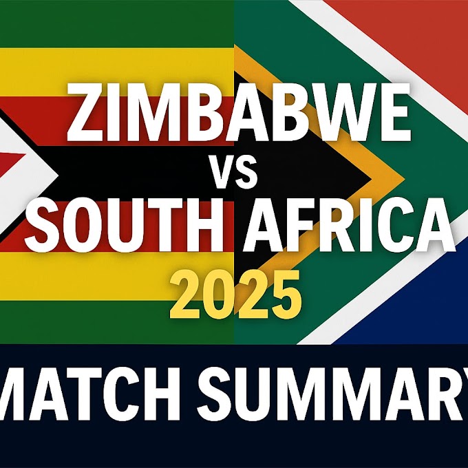 Zimbabwe vs South Africa 2025: Full match details, scorecard, highlights,