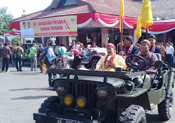 Upacara sakral jamasan pusaka Kabupaten Ngawi