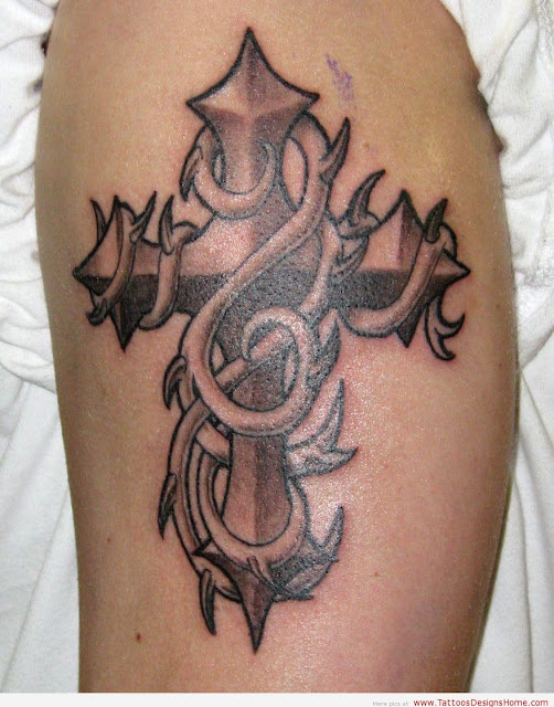 Free Cross Tattoo Designs