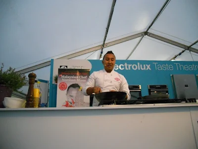 Chef Norman Musa at Taste of Dublin in June