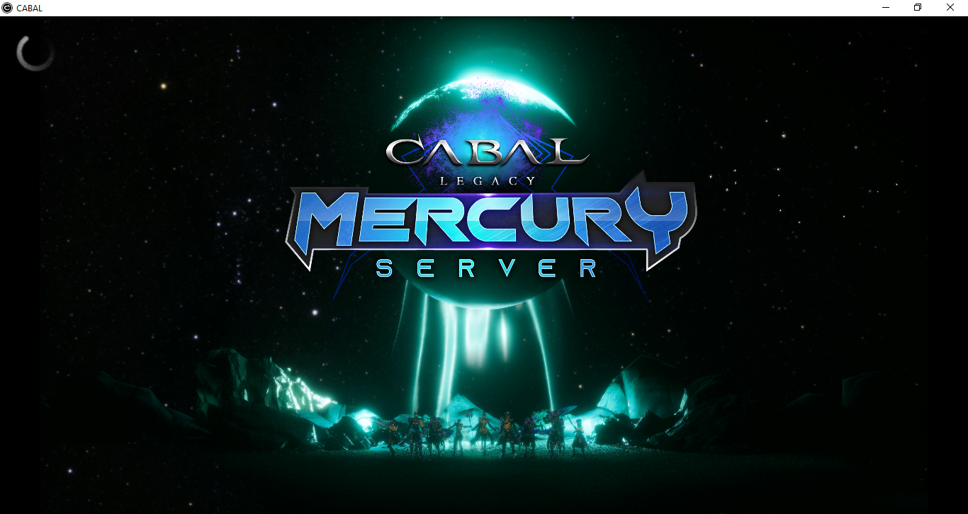 Mercury Server loading screen