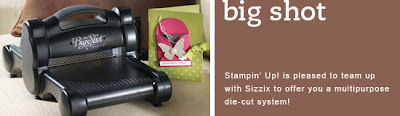 Stampin Up Sizzix Big Shot Machine