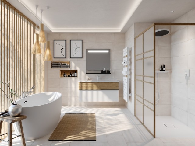 Bathroom trends 2024: comfort and energy savings