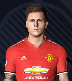 PES 2017 Faces Victor Lindelöf by Ben Hussam FaceMaker