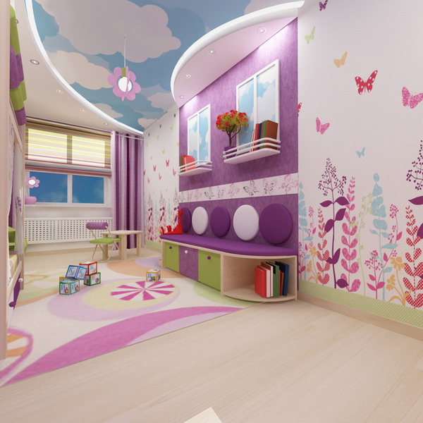 Bright interiors children39;s rooms and cool designs for boys, girls