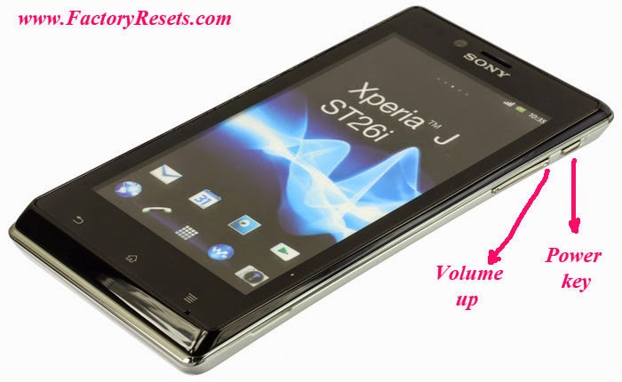 Miui max sony xperia j st26i hard reset by update software battery