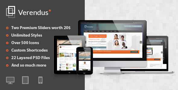 Verendus - Responsive Business Template - Business Corporate