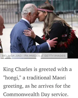King Charles III arrives in Westminster Abbey