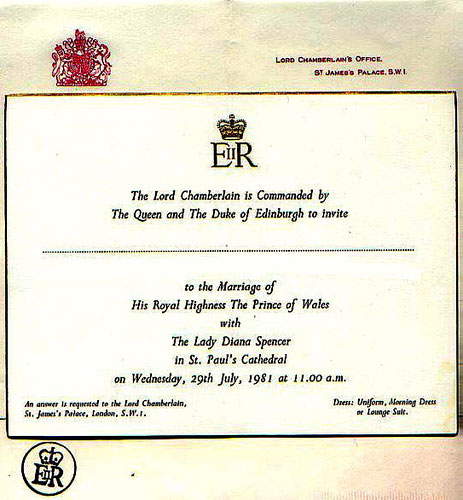Blogvidiyancom Undangan Pernikahan Pangeran William Vs